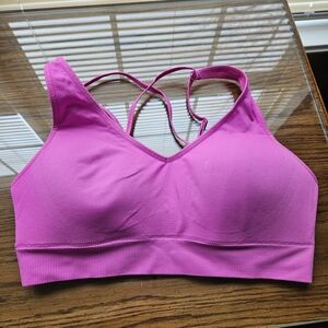 Women's Pink Seamless Bralette